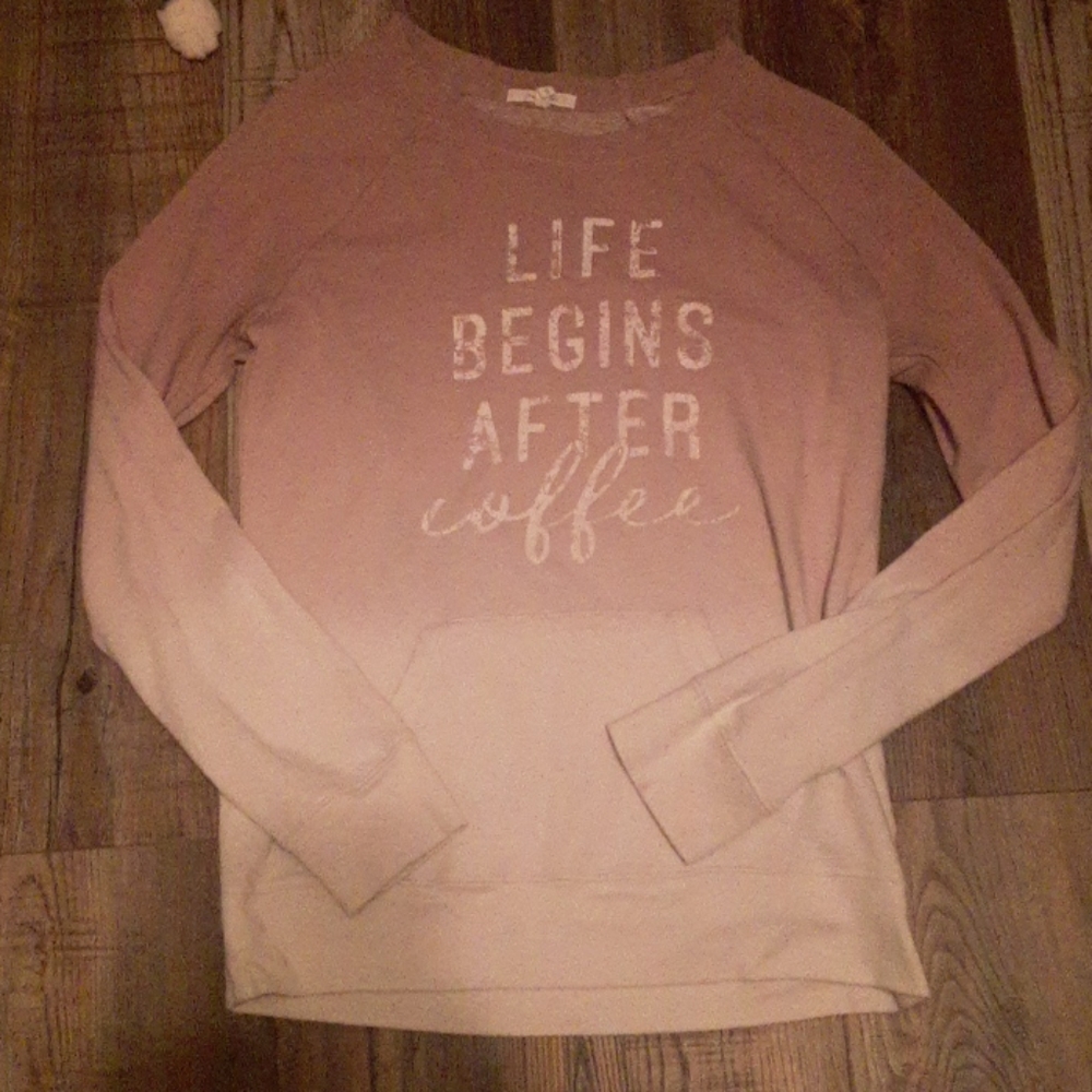 Long sleeve sweater shirt